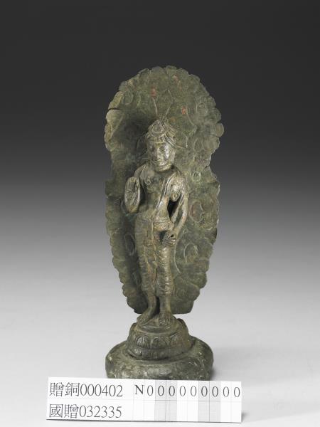 巴基斯坦 斯瓦特 六世紀風格 青銅菩薩立像