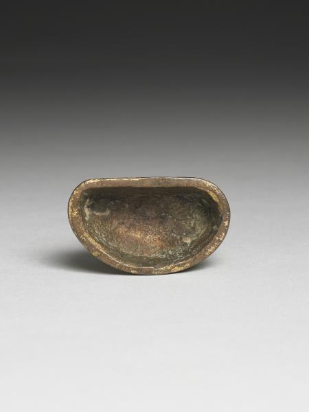 斯里蘭卡 分裂王國時期晚期或堪地王朝早期 十六~十七世紀 銅鎏金釋迦佛坐像