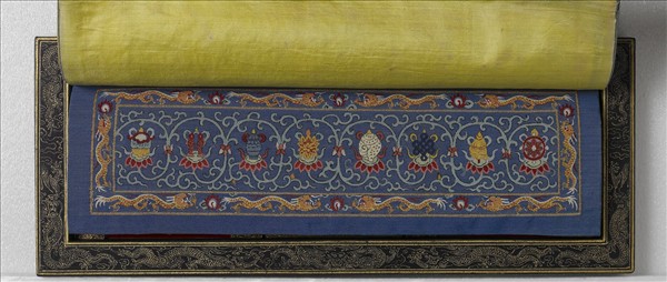 泥金藏文長壽祈請文