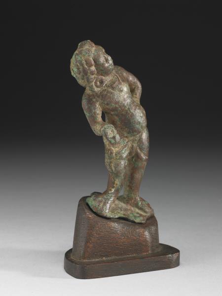 西北印度 喀什米爾 八世紀 青銅印度教神衹立像