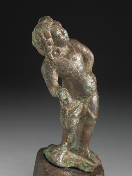 西北印度 喀什米爾 八世紀 青銅印度教神衹立像