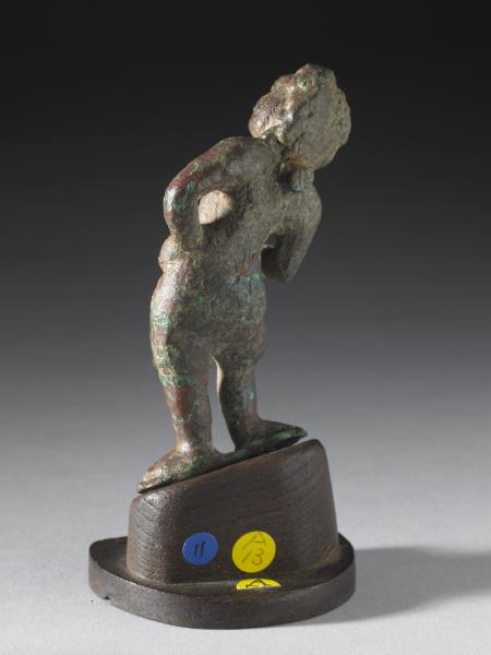 西北印度 喀什米爾 八世紀 青銅印度教神衹立像