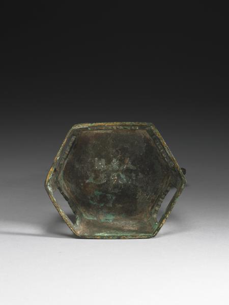 中國 唐代 八~九世紀或更晚 銅鎏金七佛造像組