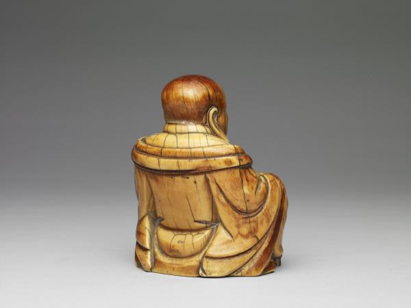 象牙雕布袋和尚