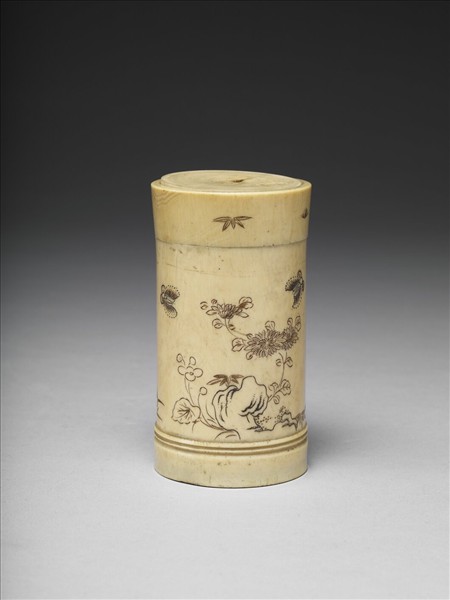 骨雕雲紋飾件- 故宮