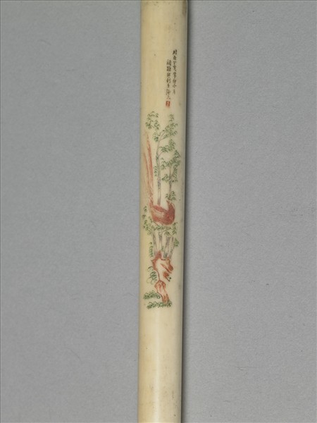 象牙管筆（二件）