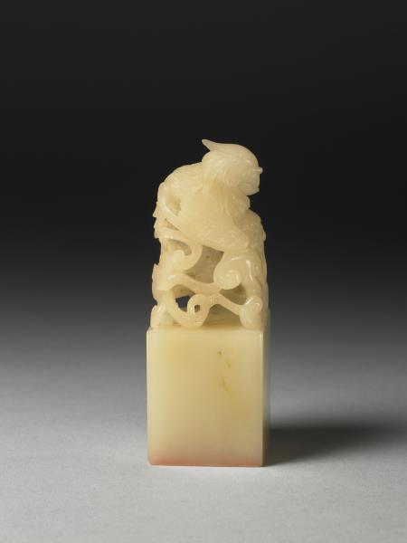 壽山芙蓉石「叡瑕仙館」印