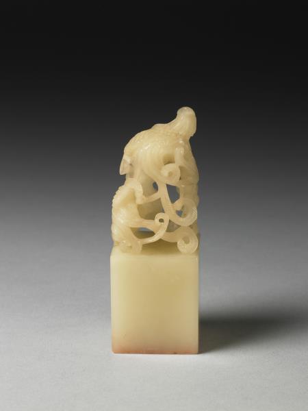 壽山芙蓉石「叡瑕仙館」印