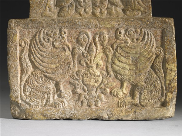 黃花石坐佛四面龕像