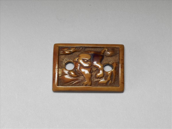 象牙雕麒麟飾件