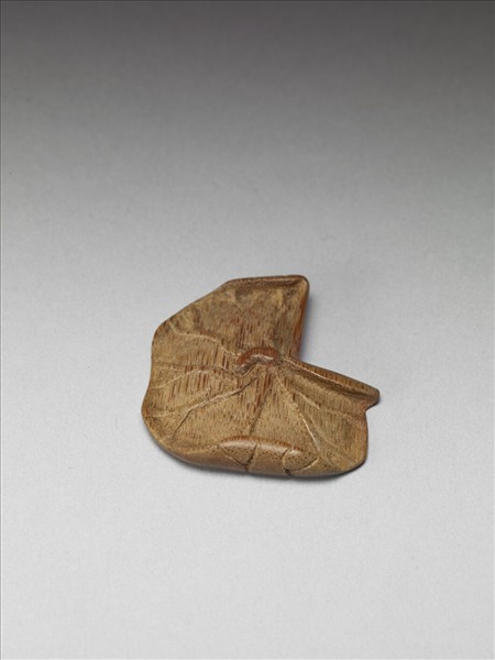 竹雕荷葉式印矩