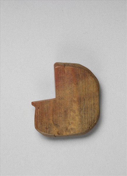 竹雕荷葉式印矩