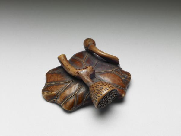 黃楊木雕荷葉