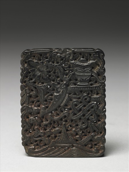 木雕鏤空八寶飾件