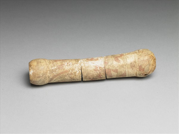 骨雕變形動物紋桿