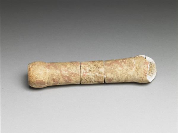 骨雕變形動物紋桿