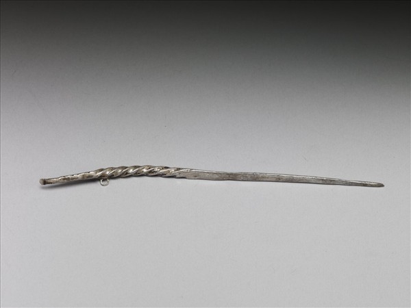 銀銅合金耳挖簪