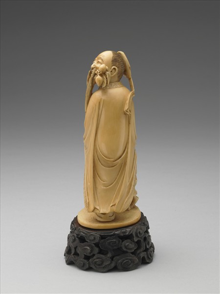 象牙雕東方朔偷桃