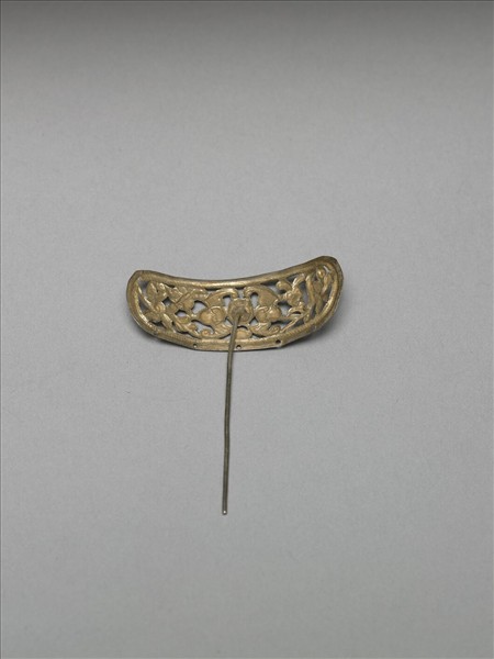 銀銅合金福壽簪