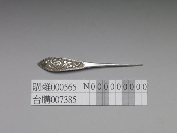 銀銅合金梅花簪
