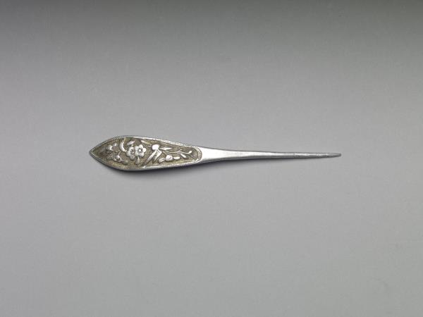 銀銅合金梅花簪