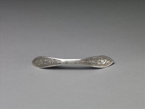 銀銅合金梅花扁簪