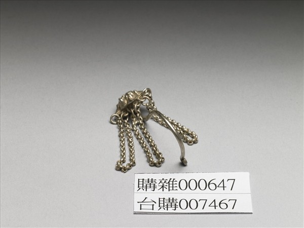 銀銅合金耳環