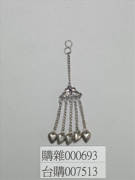 銀銅合金蝴蝶耳環