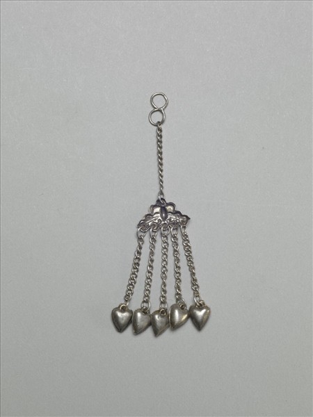 銀銅合金蝴蝶耳環