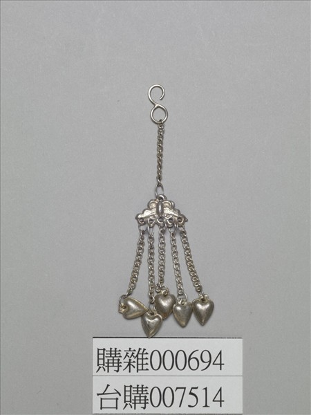 銀銅合金蝴蝶耳環