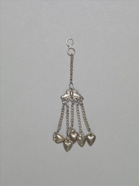 銀銅合金蝴蝶耳環