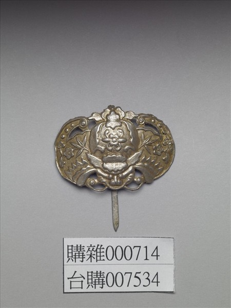 銀銅合金蝙蝠簪