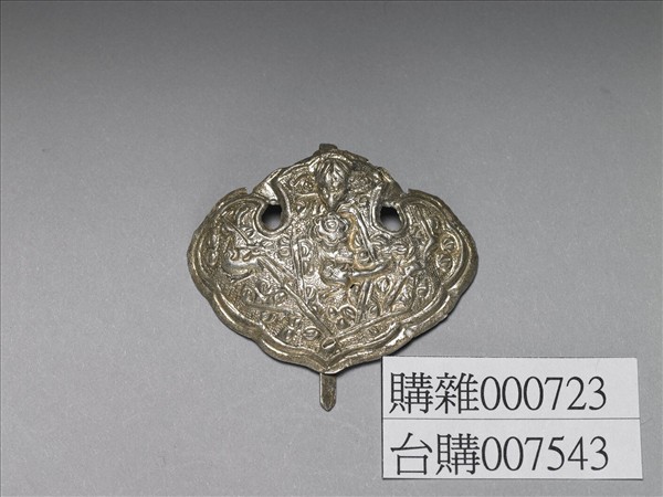 銀銅合金喜上眉梢簪