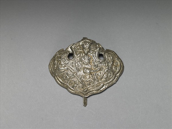 銀銅合金喜上眉梢簪