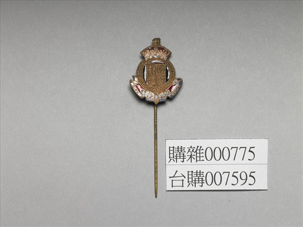 銀銅合金徽章簪