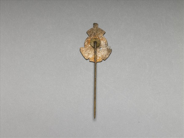 銀銅合金徽章簪