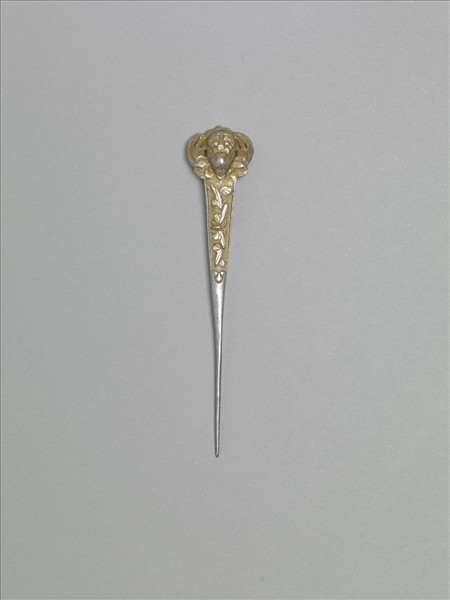 鎏金蝙蝠蝴蝶紋髮簪