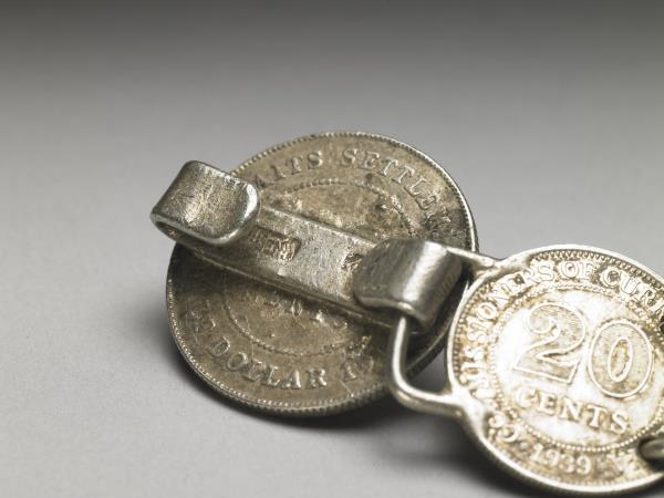 銀銅合金錢幣腰帶