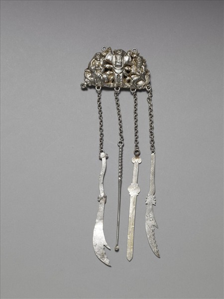 銀銅合金人物三事兒