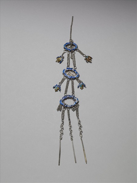 銀銅合金內填琺瑯三事兒