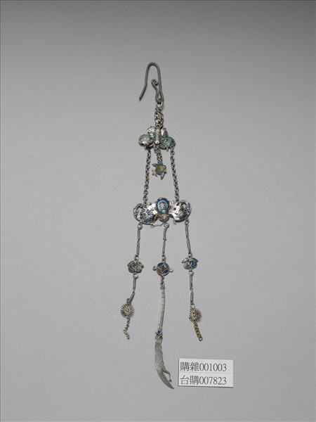 銀銅合金內填琺瑯三事兒