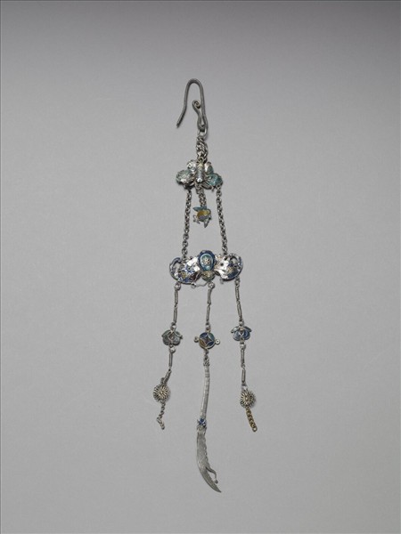 銀銅合金內填琺瑯三事兒