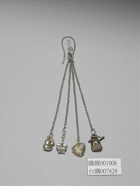 銀銅合金飾件