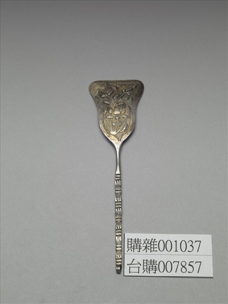 銀銅合金花卉簪