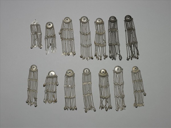 銀銅合金連鍊墜飾