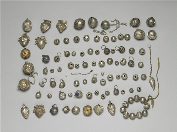 銀銅合金鈴鐺飾件