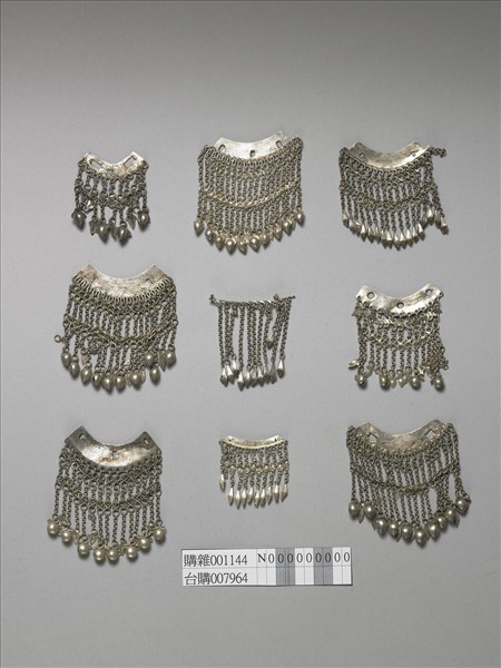 銀銅合金連鍊墜飾