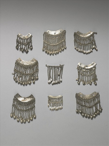 銀銅合金連鍊墜飾