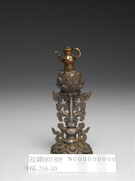 銀鍍金八寶（寶瓶）