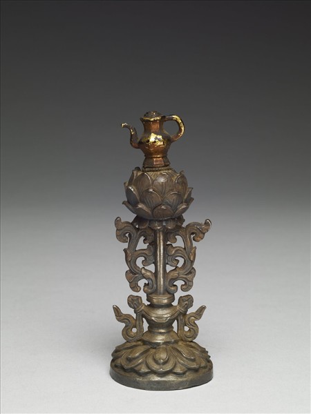 銀鍍金八寶（寶瓶）